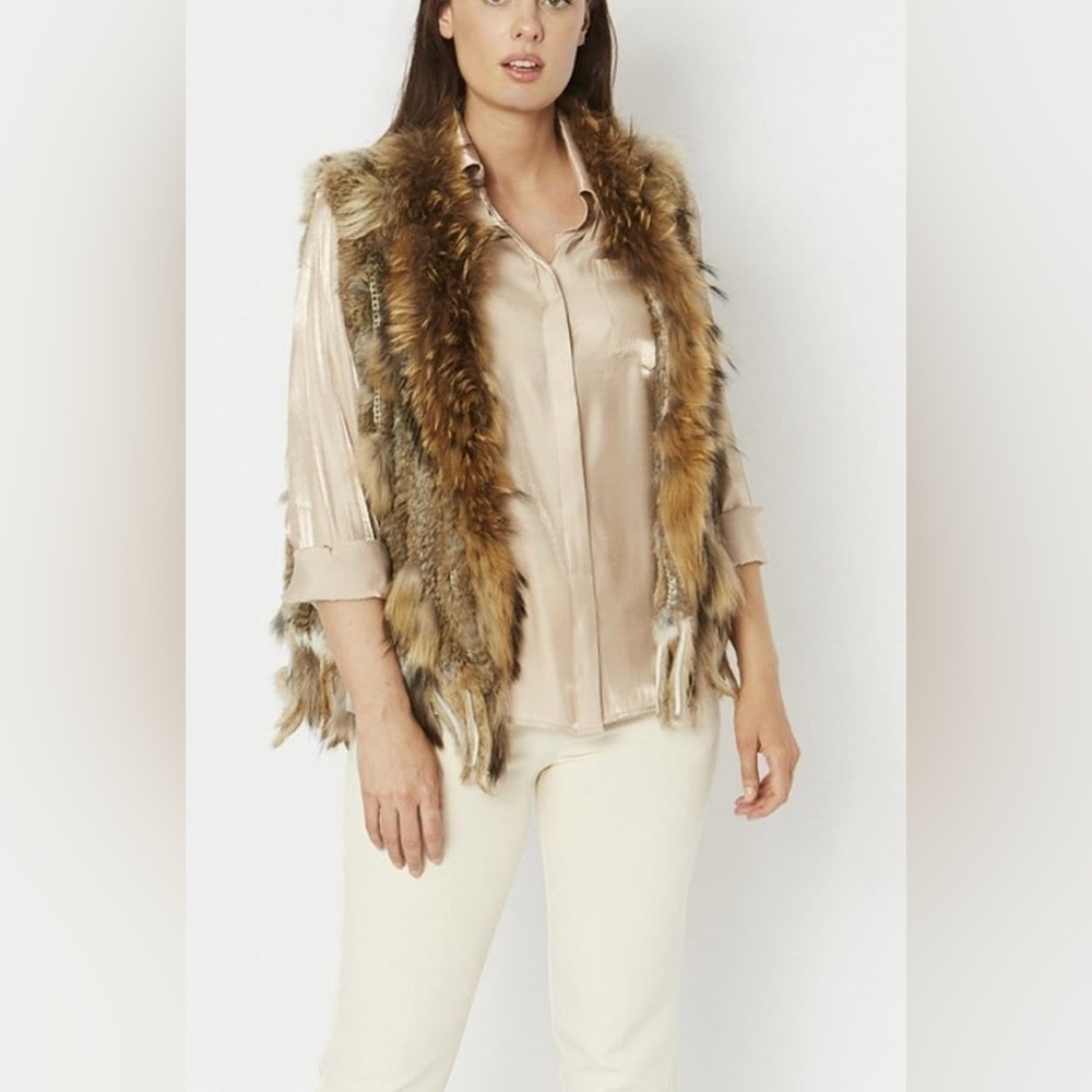 Fur Vest racoon fox